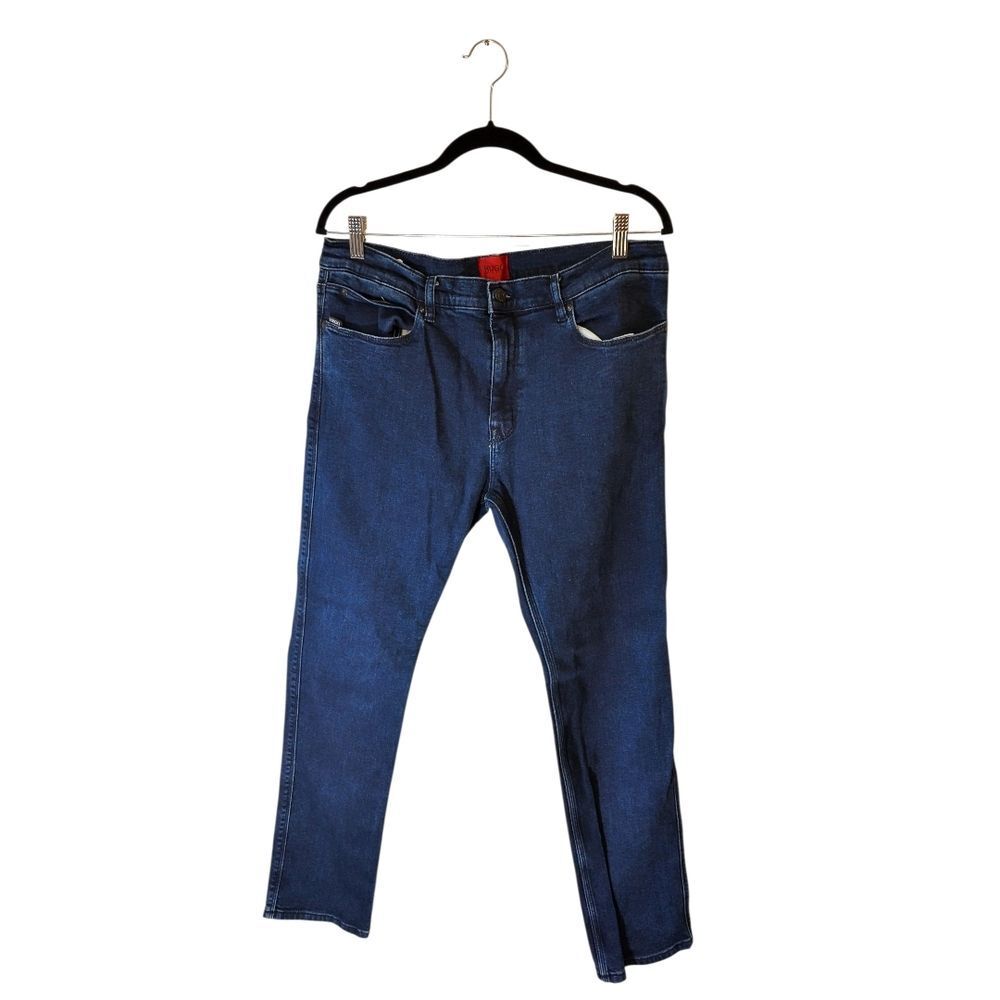 HUGO Dark Blue Slim Fit Jeans Men's Size 33/32